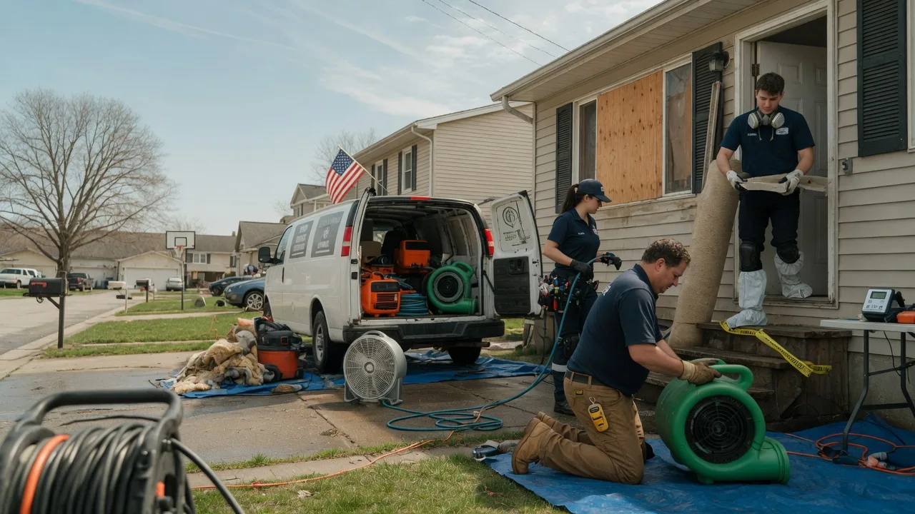 Water Damage Restoration in Weston, MO near me